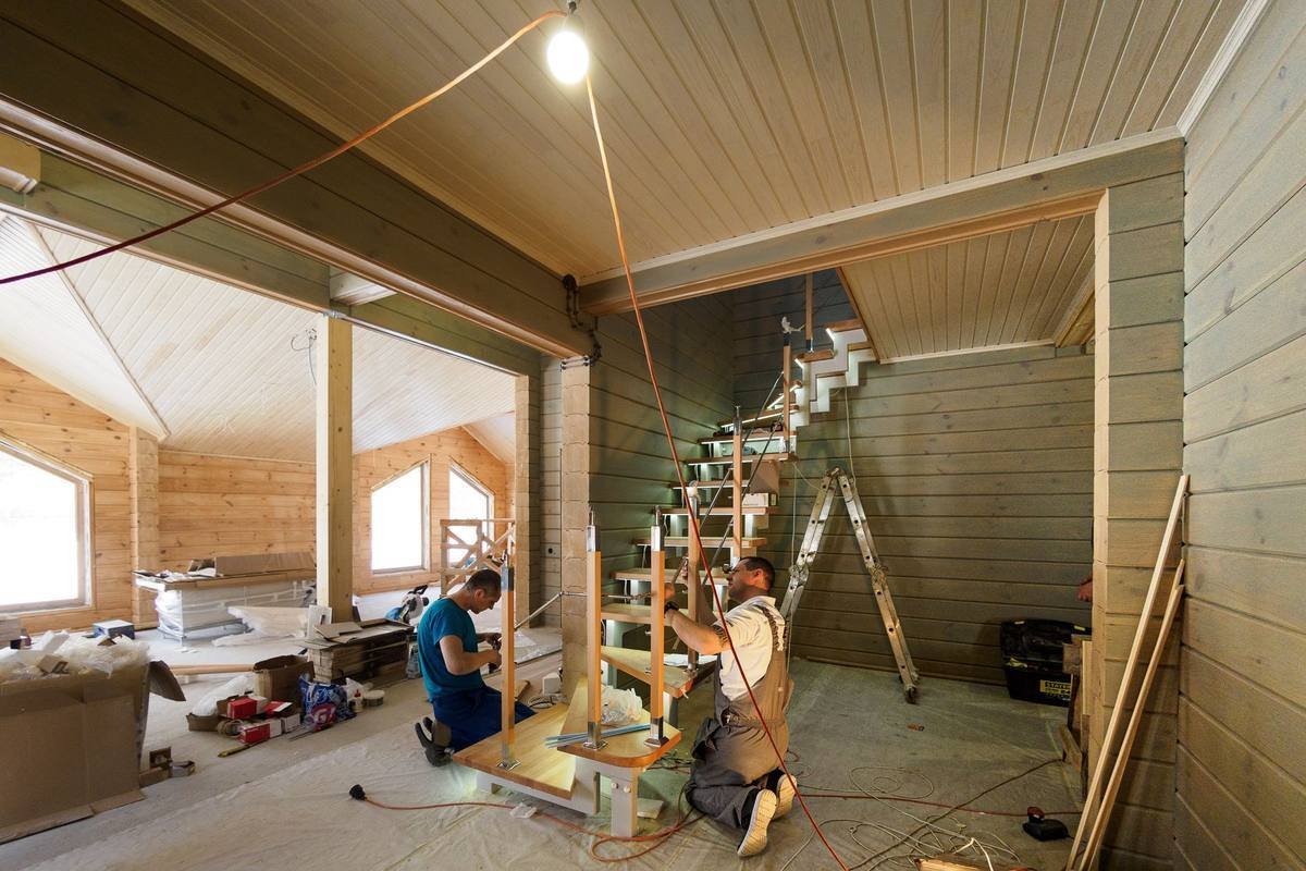 Construction work near Shediac, New Brunswick