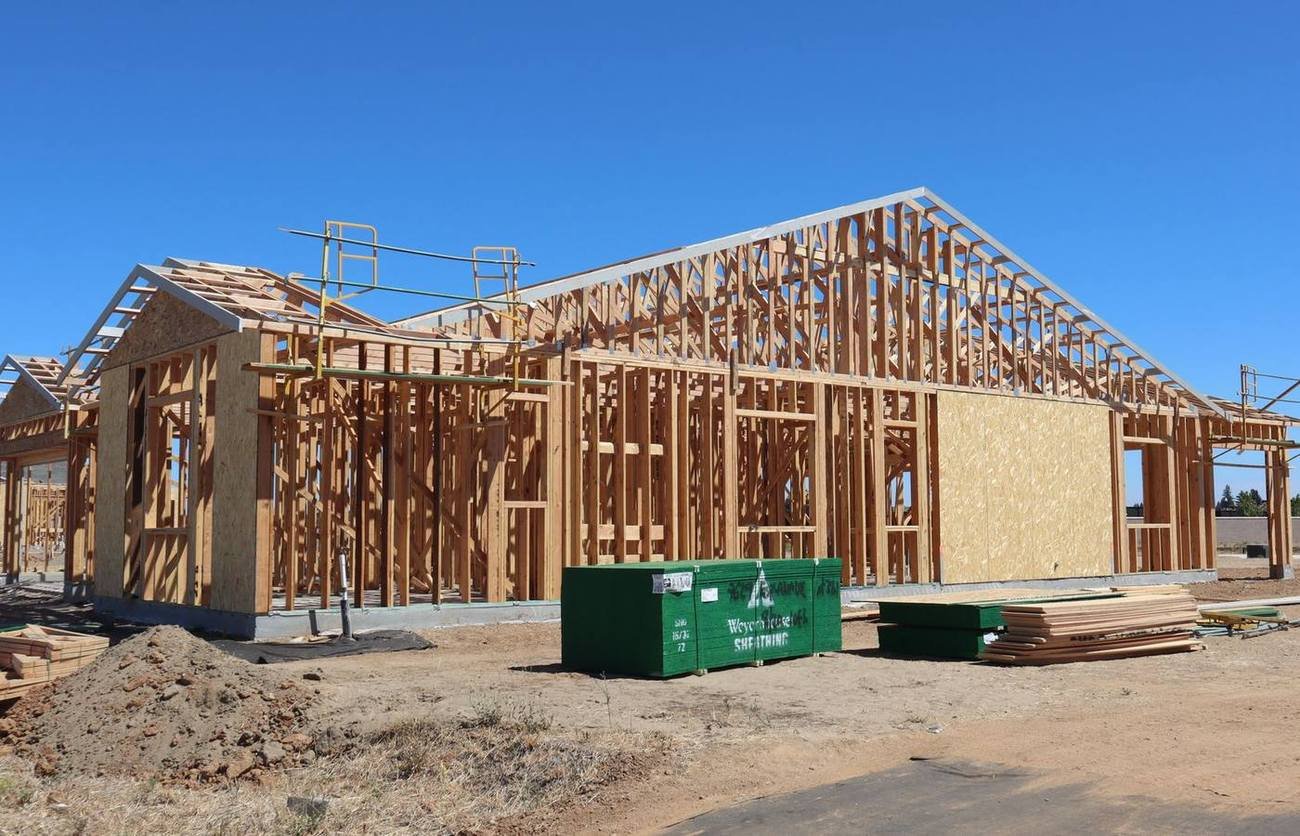 New Home Construction work in progress